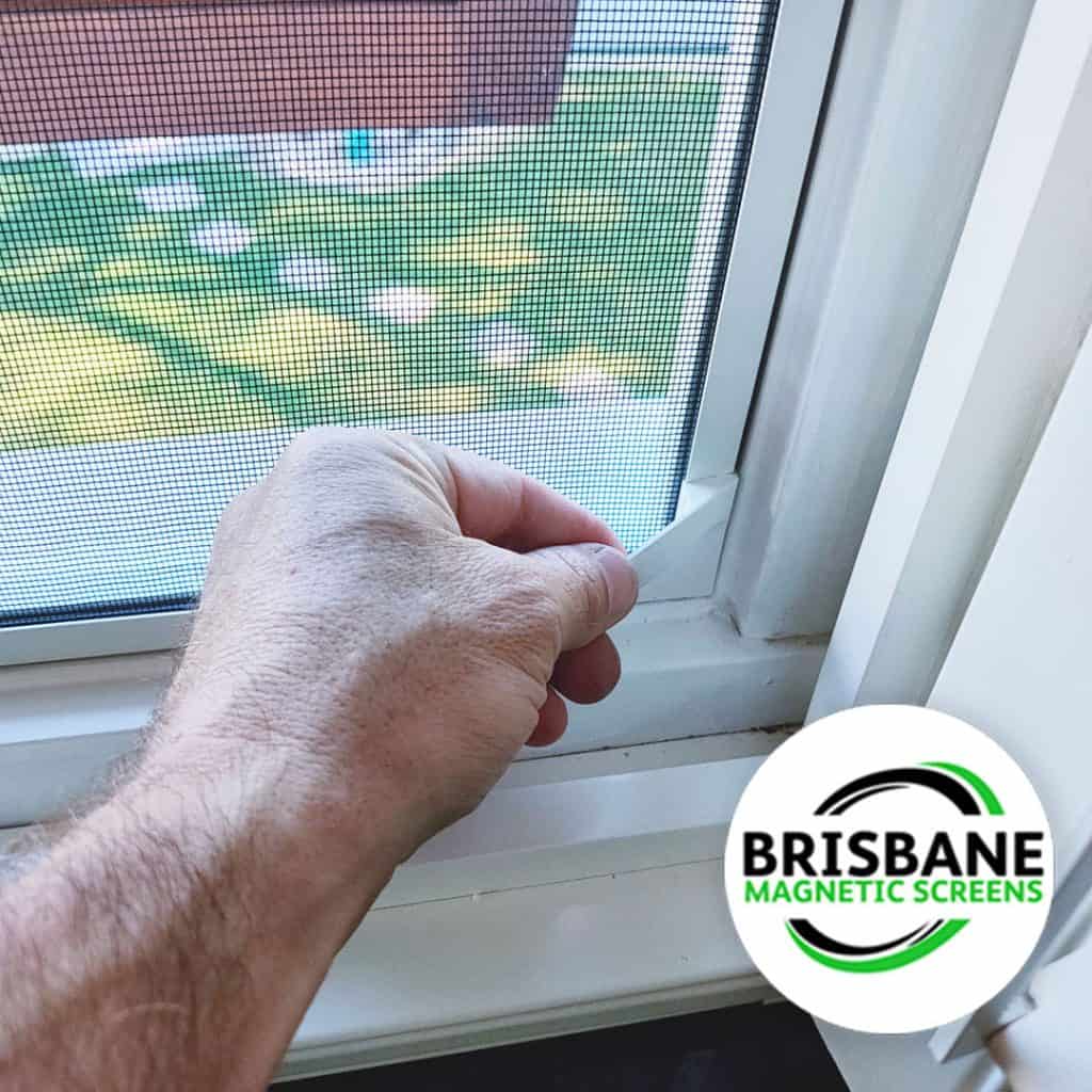 Hidden Fastner Insect Screen System Brisbane Magnetic Insect & Fly Screens - Quality Insect ScreensBrisbane ...